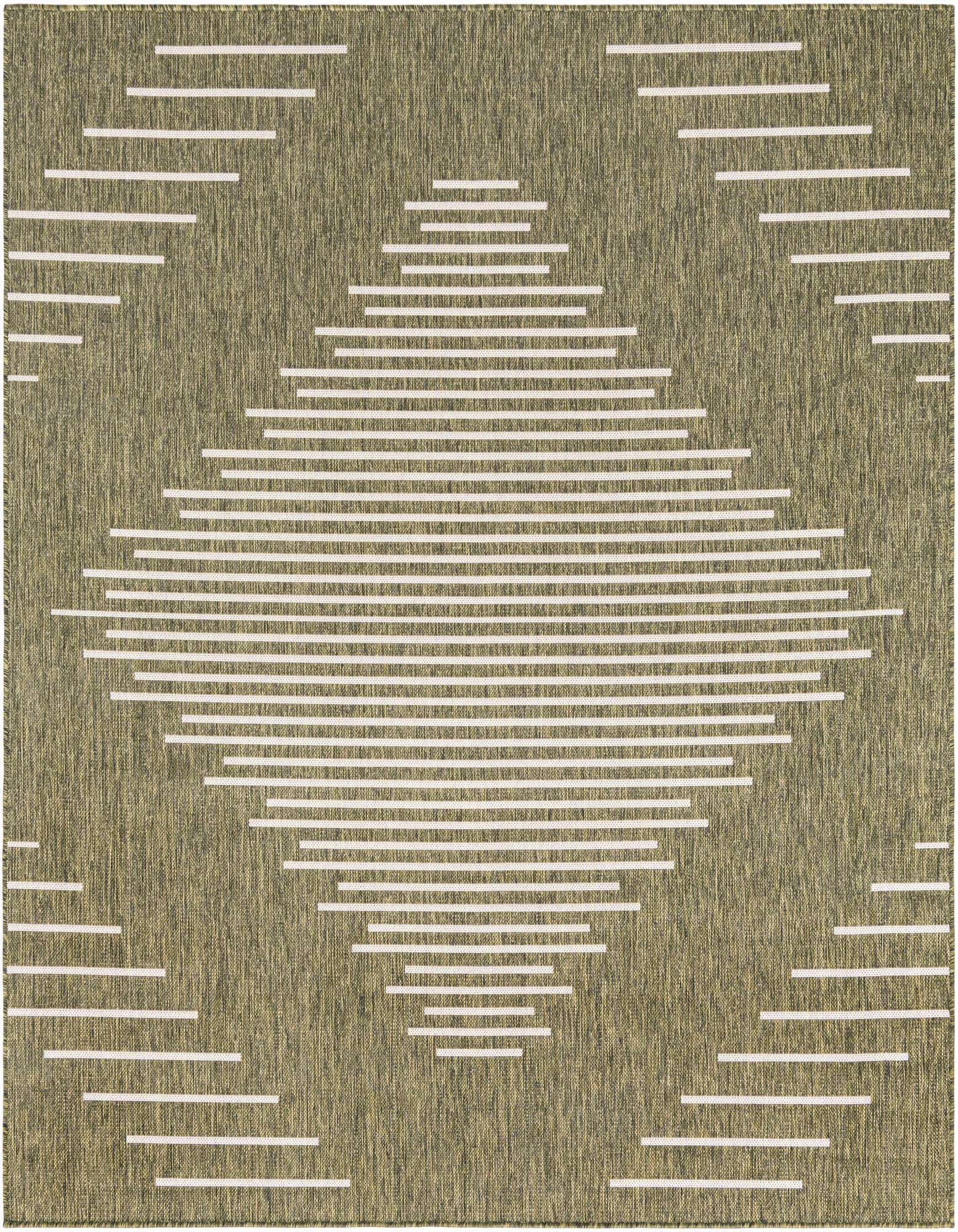 7' x 7' Easy-Clean Modern Indoor / Outdoor Square Rug