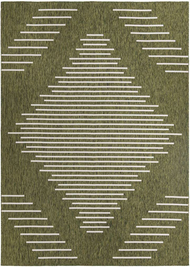 13' x 13' Easy-Clean Modern Indoor / Outdoor Square Rug