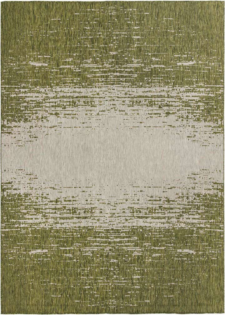 10' 8 x 10' 8 Easy-Clean Modern Indoor / Outdoor Square Rug