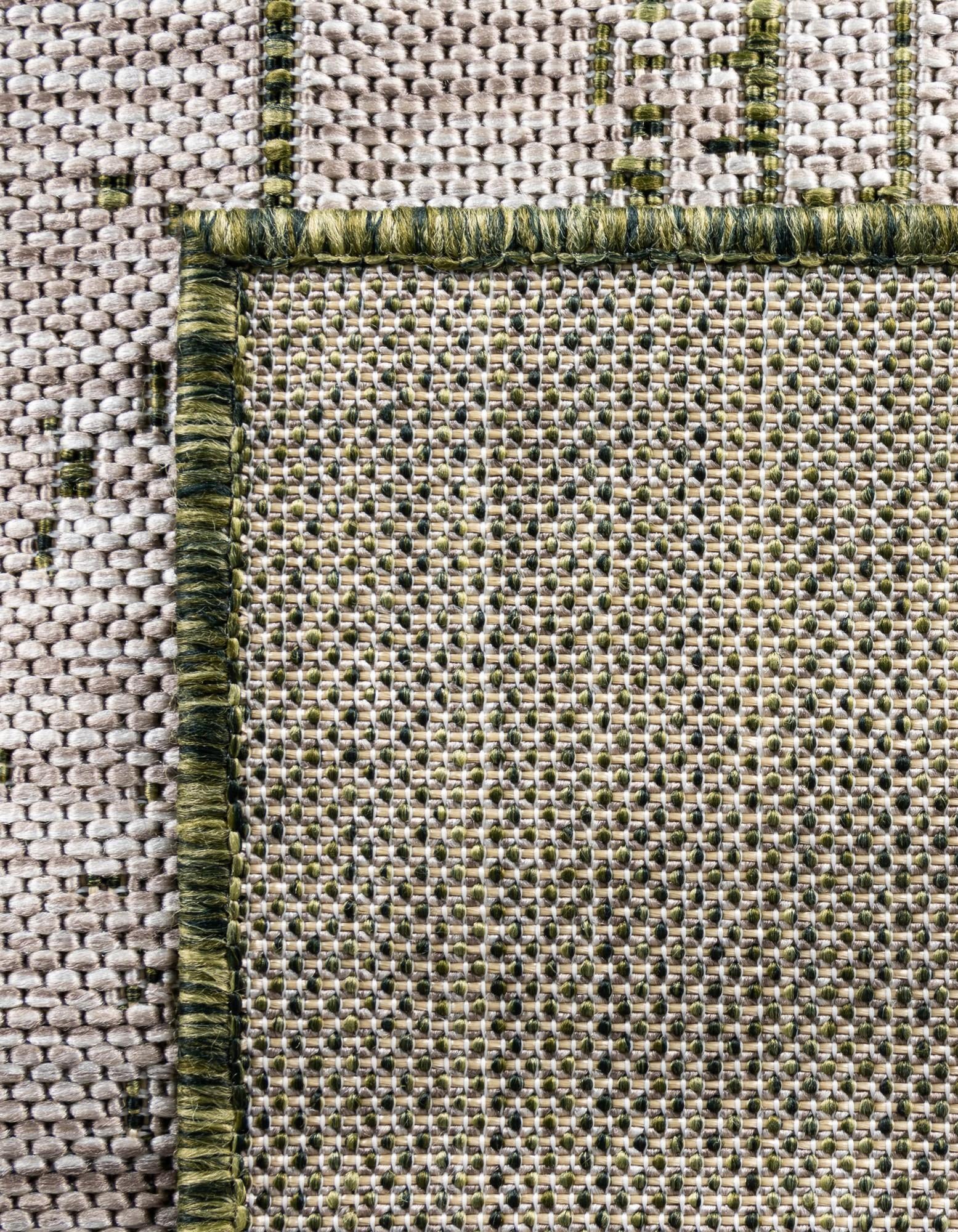 13' x 13' Easy-Clean Modern Indoor / Outdoor Square Rug