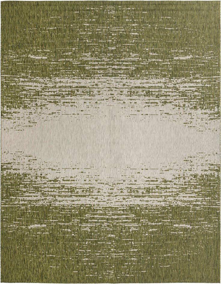 Detail image of 13' x 13' Easy-Clean Modern Indoor / Outdoor Square Rug