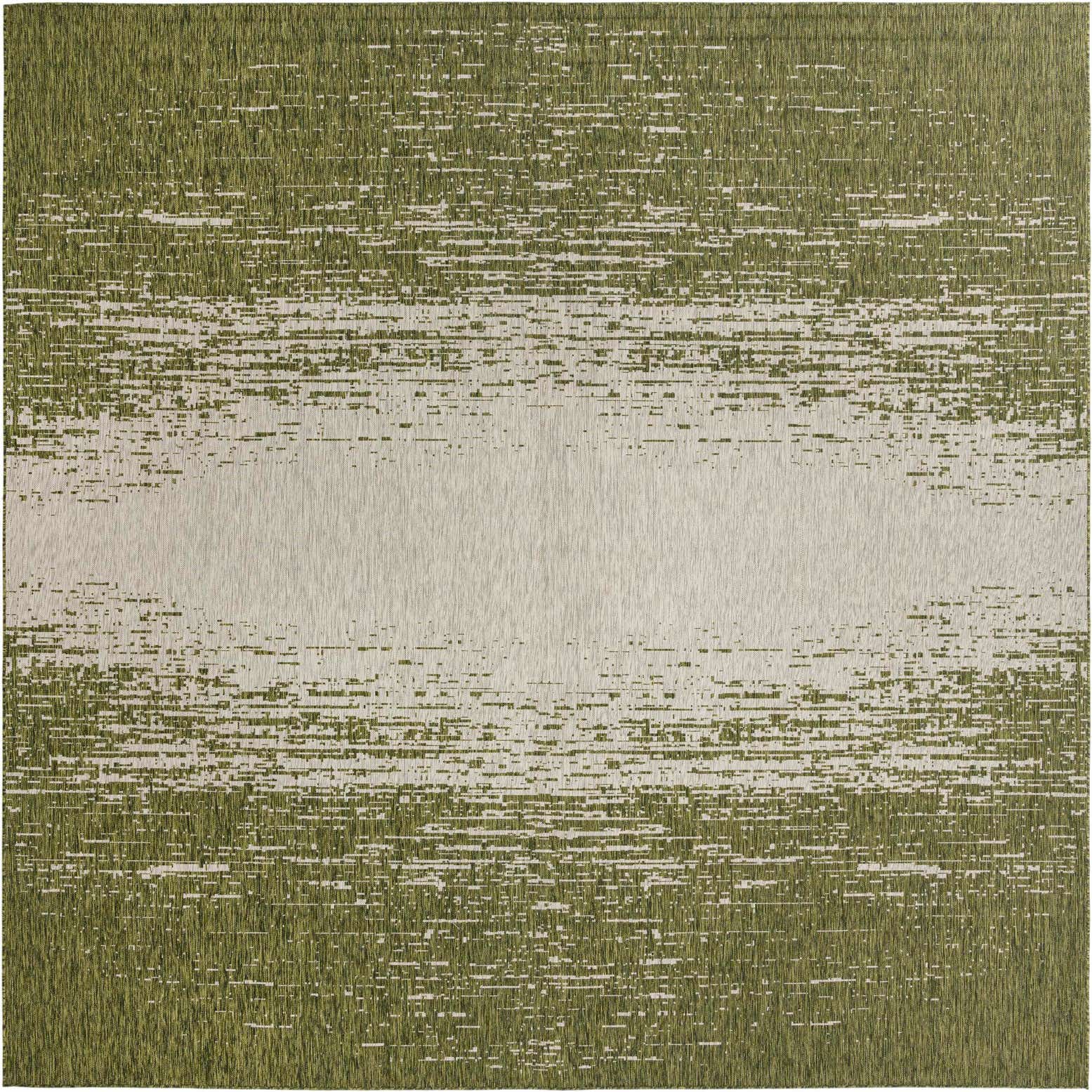 13' x 13' Easy-Clean Modern Indoor / Outdoor Square Rug