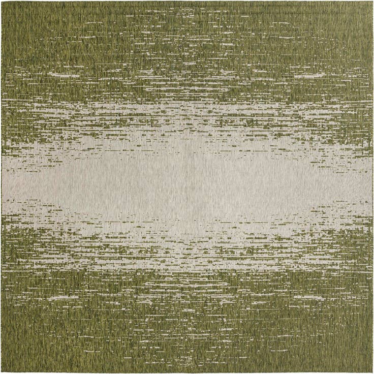 Detail image of 13' x 13' Easy-Clean Modern Indoor / Outdoor Square Rug