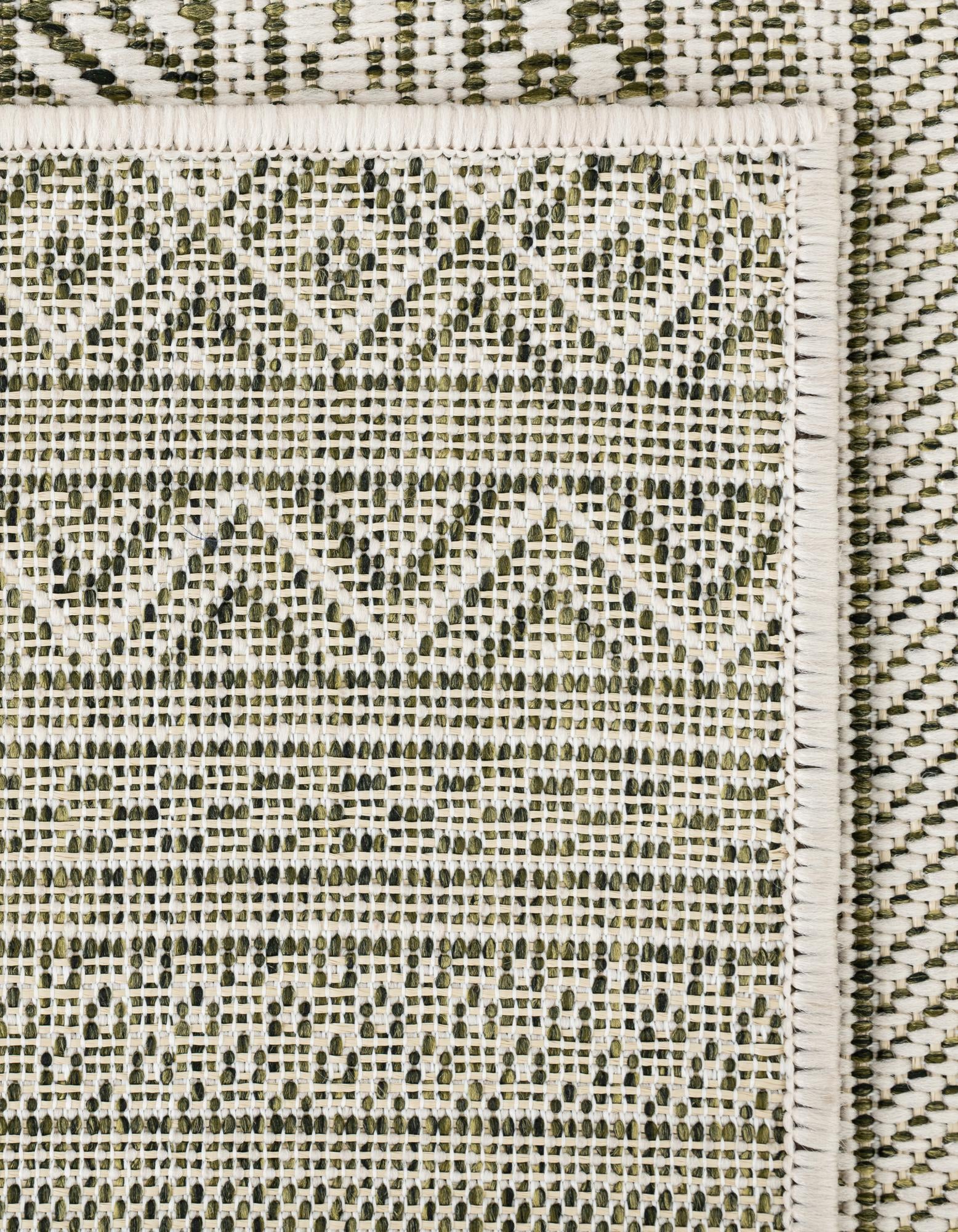 5' 3 x 5' 3 Easy-Clean Ribbon Indoor / Outdoor Square Rug