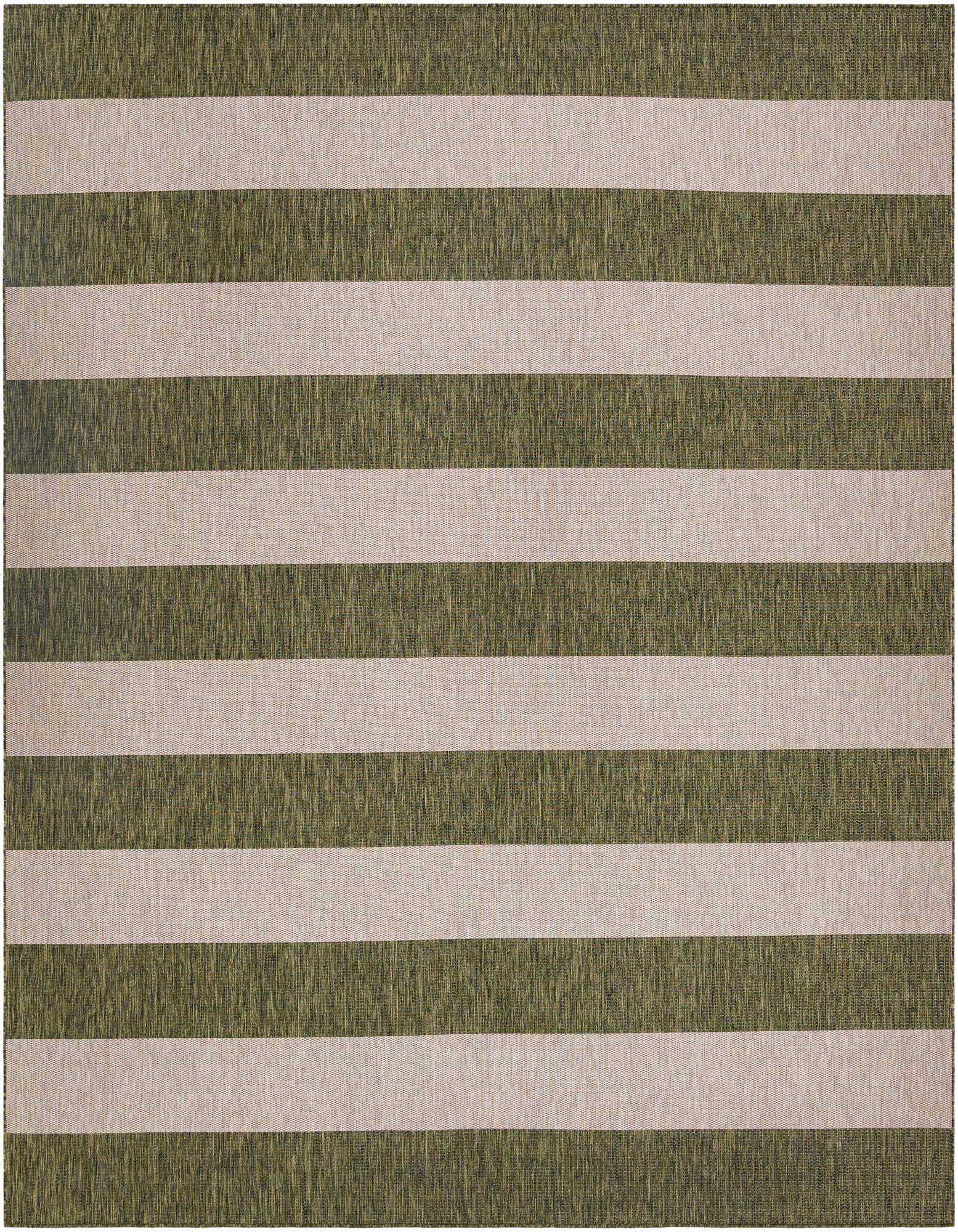 12' x 12' Easy-Clean Ribbon Indoor / Outdoor Square Rug