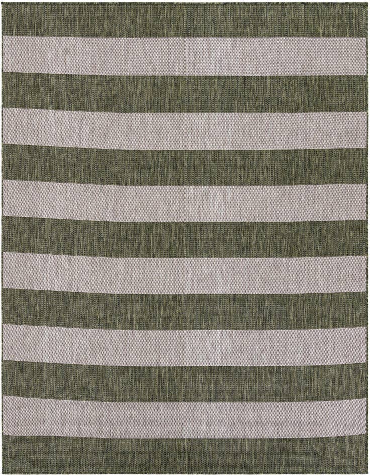 Detail image of 7' 10 x 7' 10 Easy-Clean Ribbon Indoor / Outdoor Square Rug