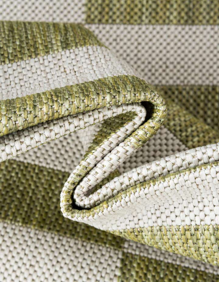 10' x 10' Easy-Clean Ribbon Indoor / Outdoor Square Rug