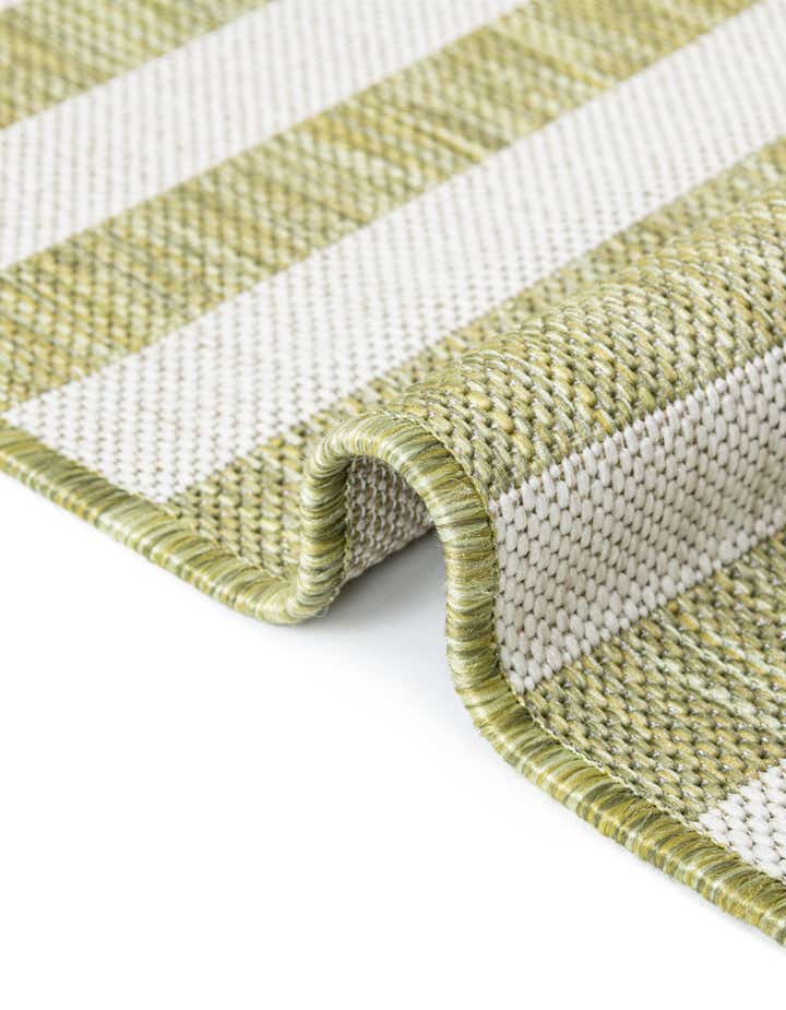 10' x 10' Easy-Clean Ribbon Indoor / Outdoor Square Rug