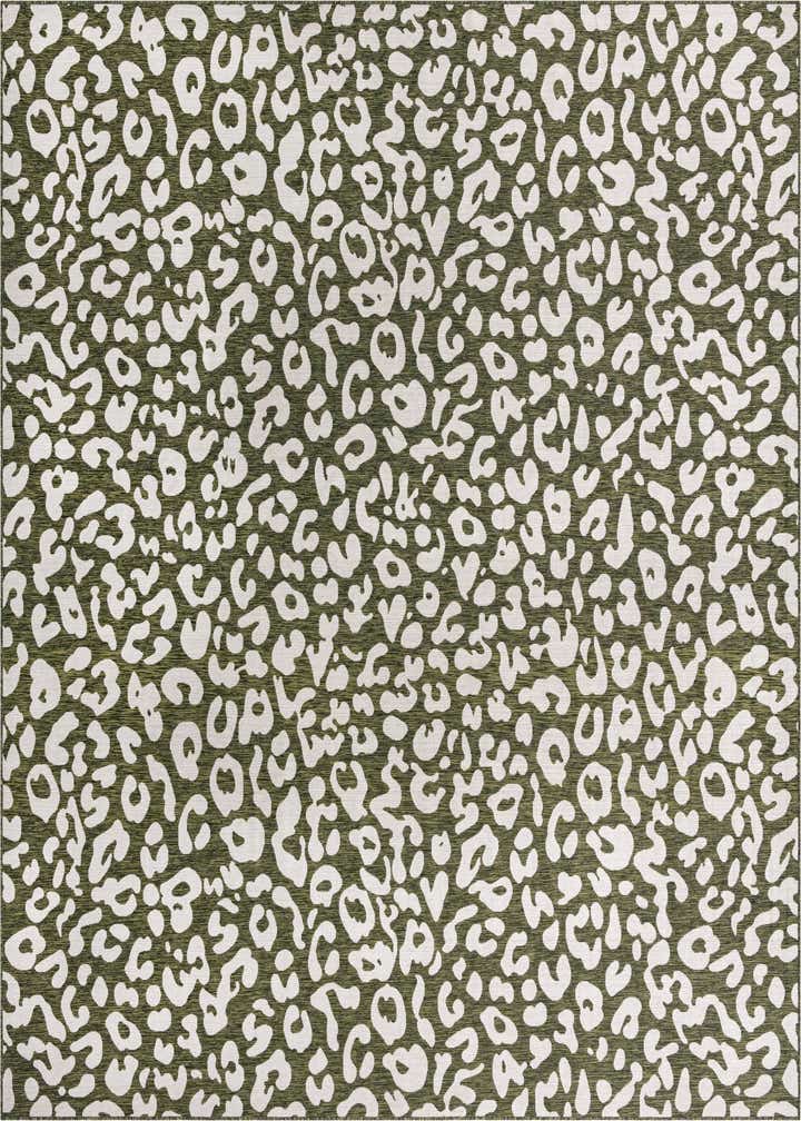 13' x 13' Easy-Clean Safari Indoor / Outdoor Square Rug