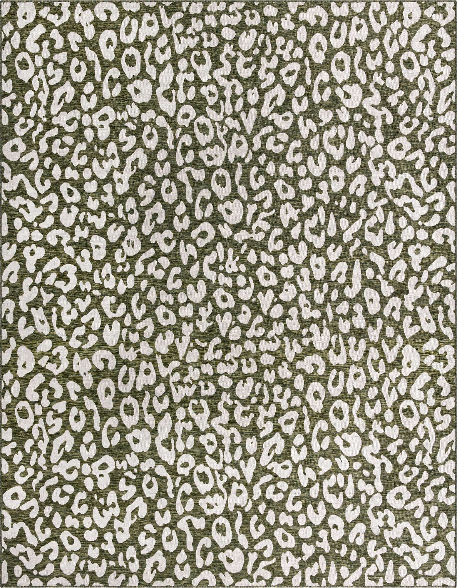 13' x 13' Easy-Clean Safari Indoor / Outdoor Square Rug