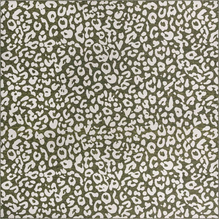 Detail image of 13' x 13' Easy-Clean Safari Indoor / Outdoor Square Rug