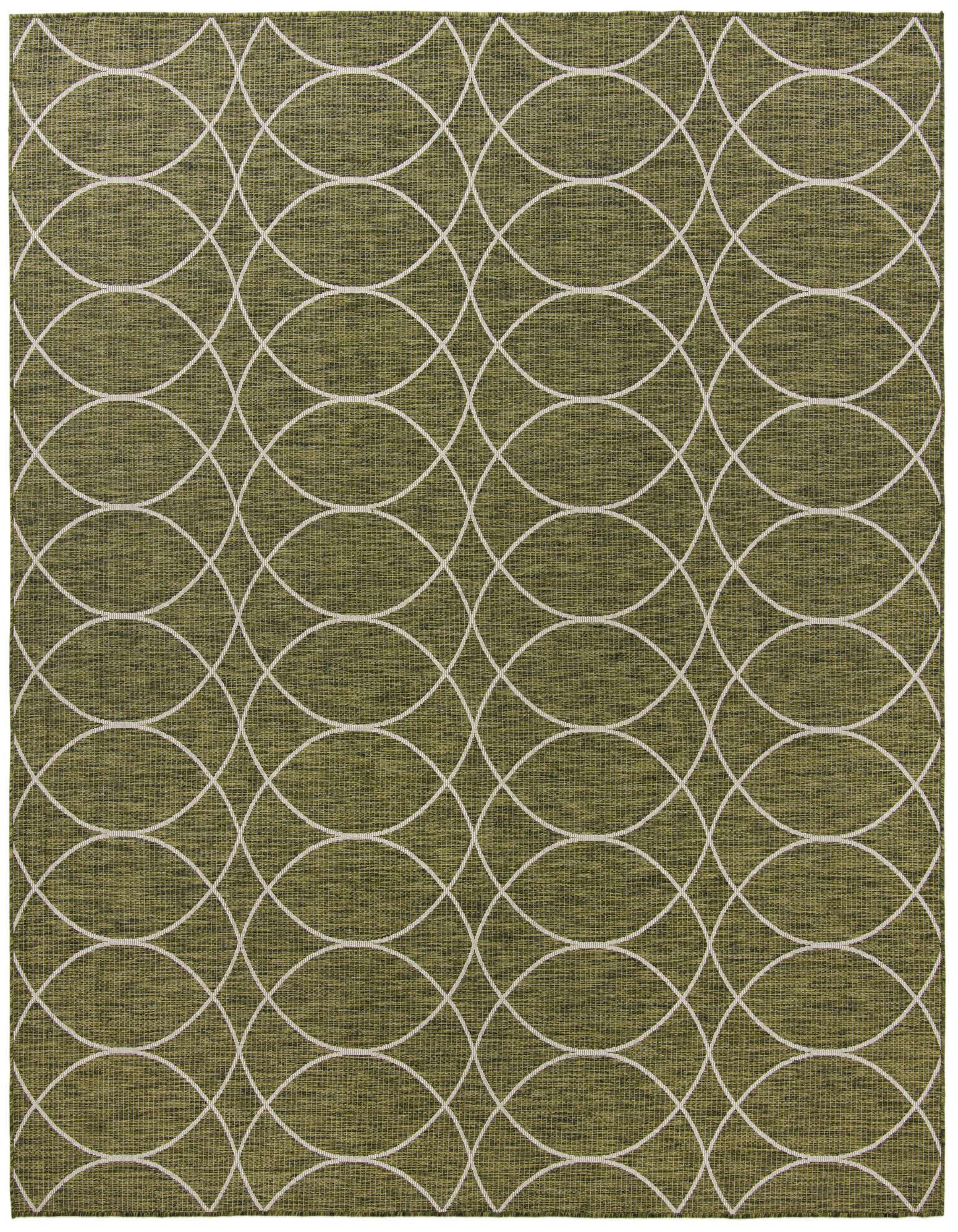 10' x 10' Easy-Clean Trellis Indoor / Outdoor Square Rug