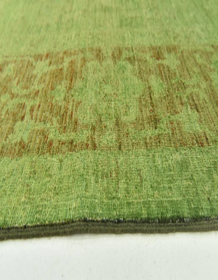 Detail image of 5' 6 x 6' 9  Hand Knotted Over-Dyed Ziegler Square Rug