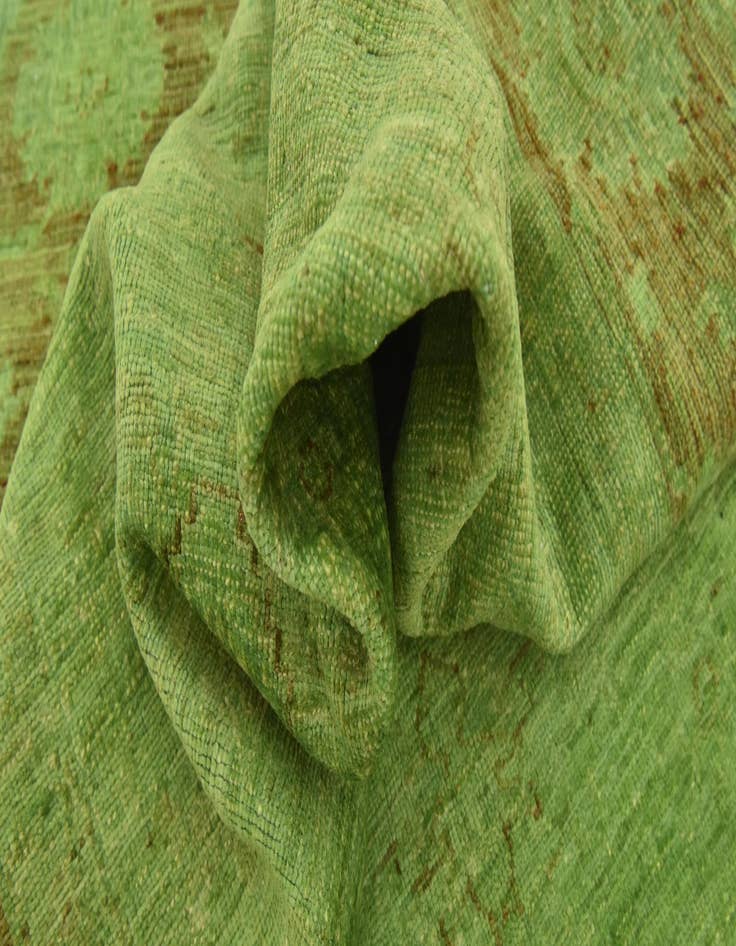 Detail image of 5' 6 x 6' 9  Hand Knotted Over-Dyed Ziegler Square Rug