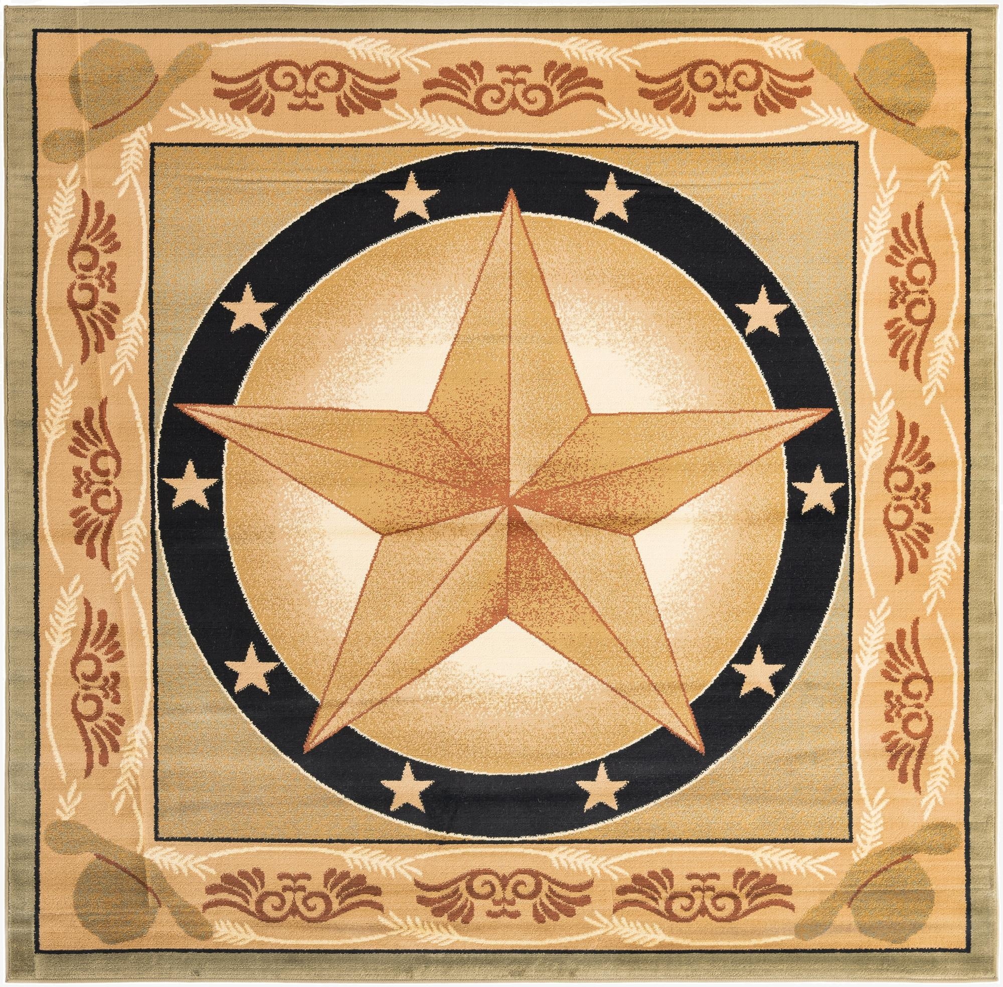 7' 10 x 7' 10 Pioneer Square Rug