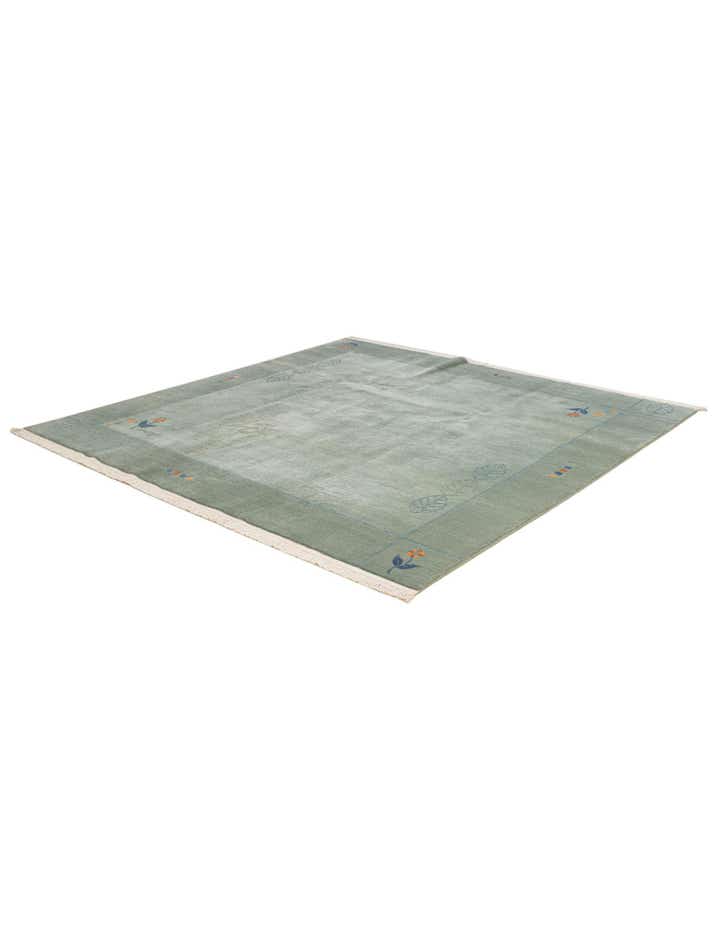 6' 8 x 6' 8 Hand Knotted Tibet Wool Square Rug