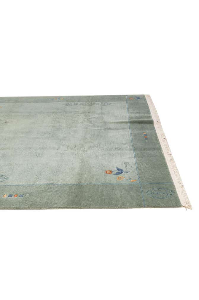 6' 8 x 6' 8 Hand Knotted Tibet Wool Square Rug