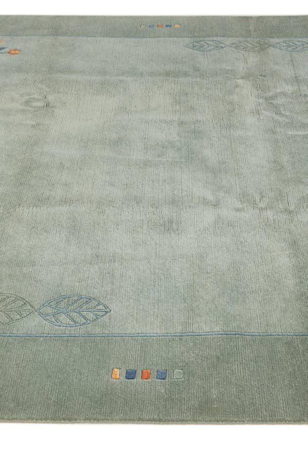 Detail image of 6' 8 x 6' 8 Hand Knotted Tibet Wool Square Rug