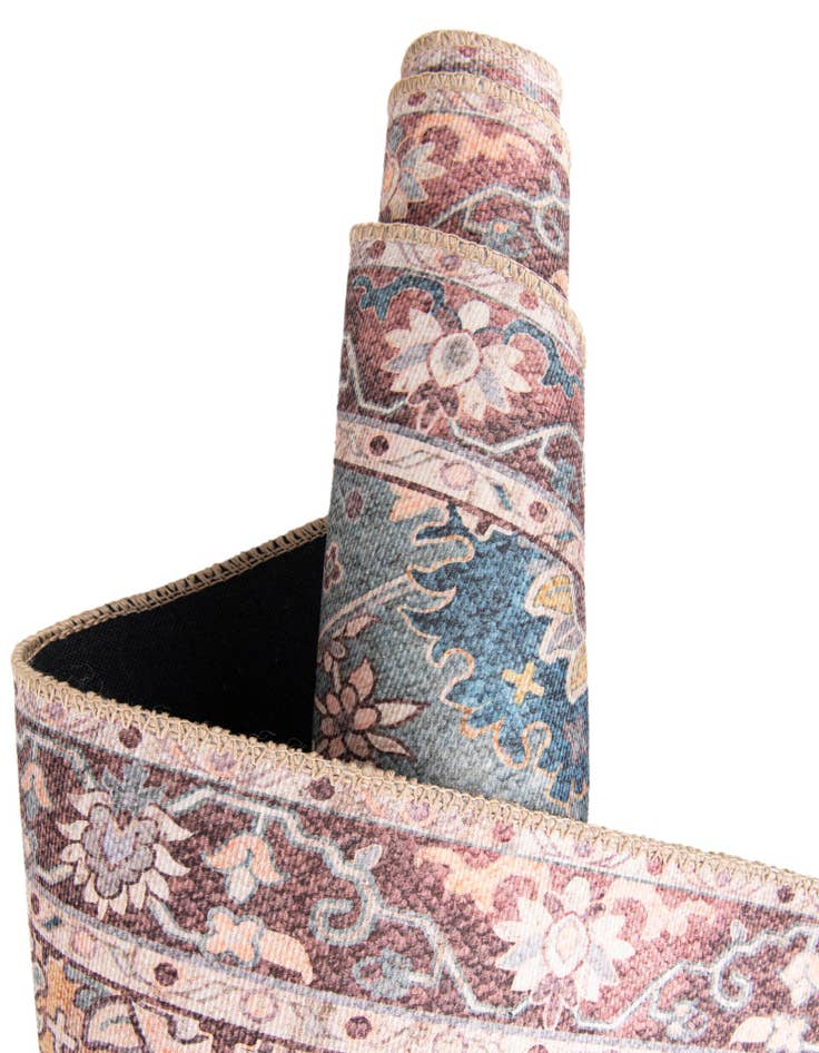 Detail image of 7' 10 x 7' 10 Washable Timeless Square Rug