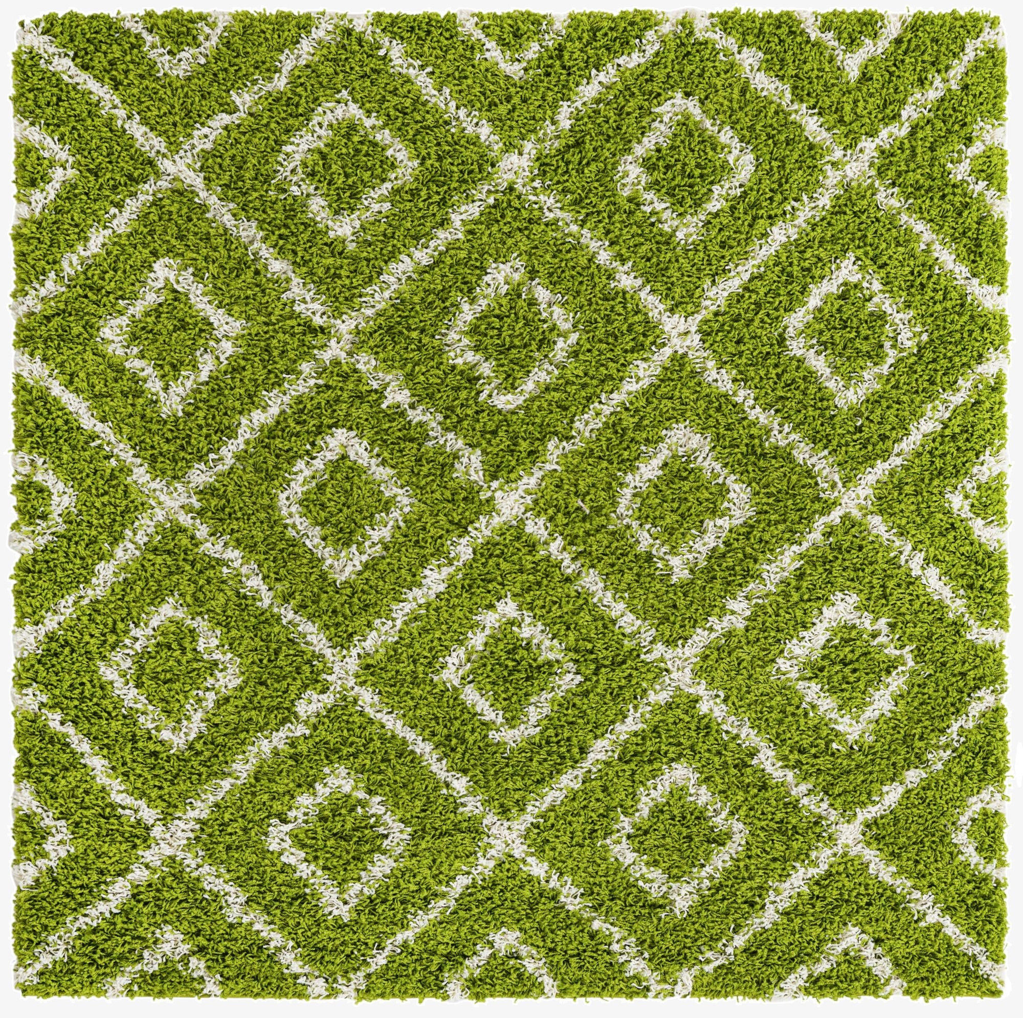 Primary image 5' 3 x 5' 3 Trellis Shag Square Rug