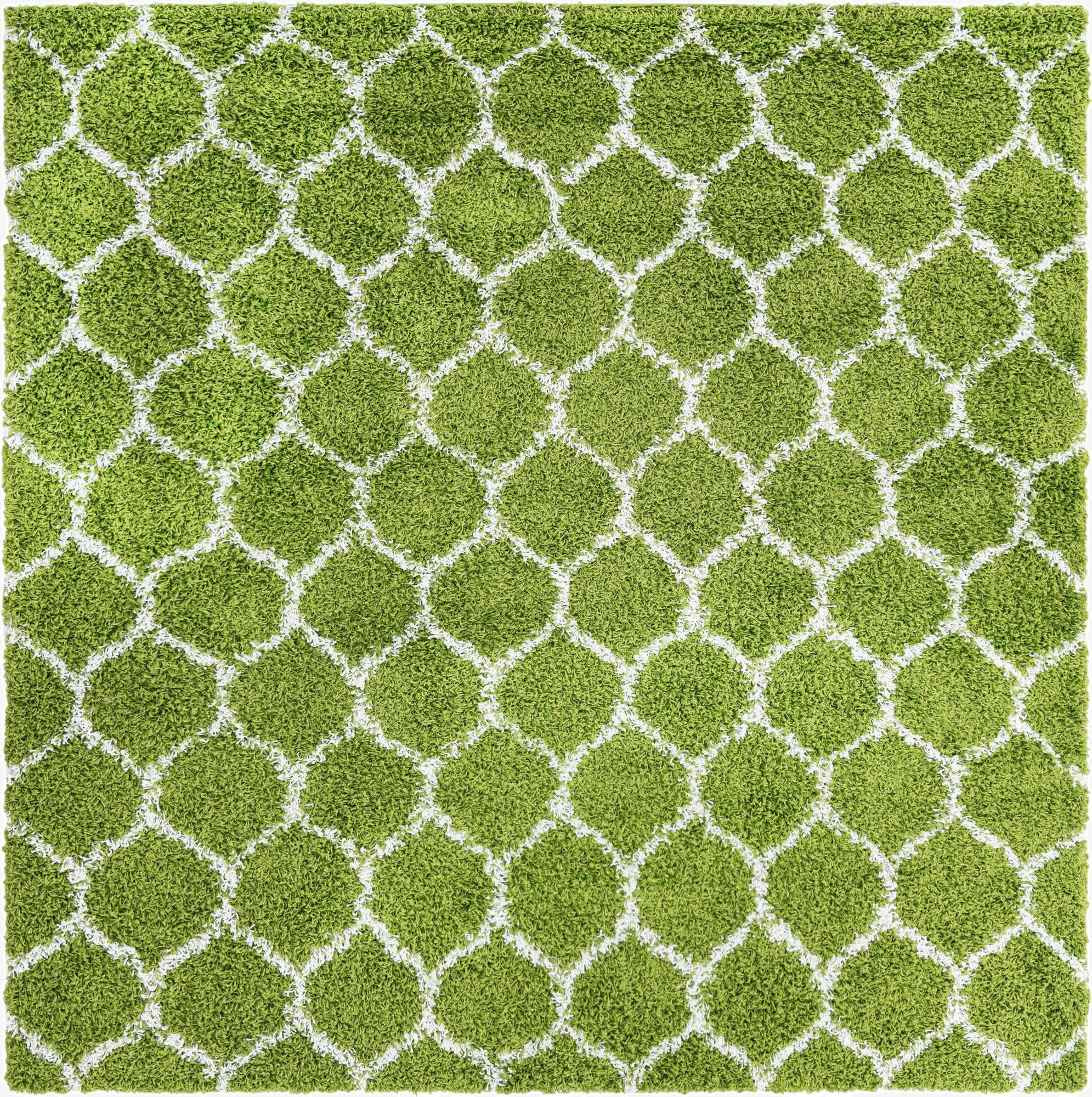 7' 10 x 7' 10 Trellis Shag Square Rug