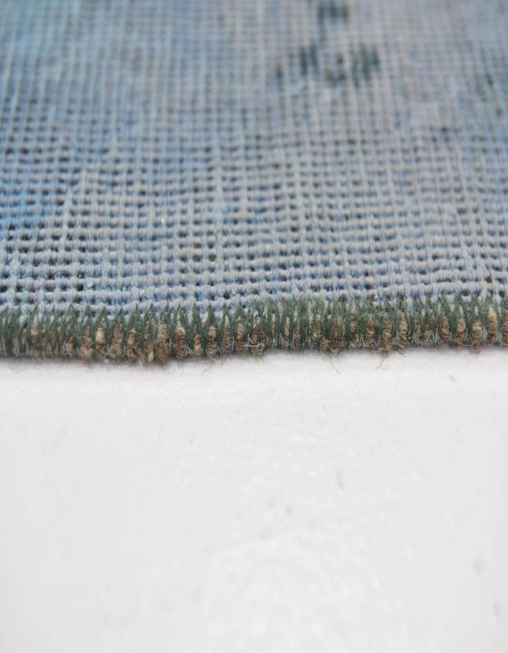 Detail image of 3' x 3' 8  Hand Knotted Ultra Vintage Persian Wool Square Rug