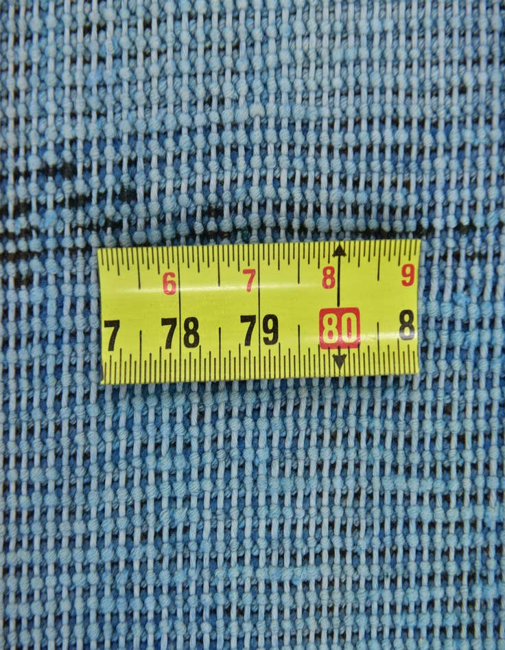 Detail image of 3' x 3' 8  Hand Knotted Ultra Vintage Persian Wool Square Rug