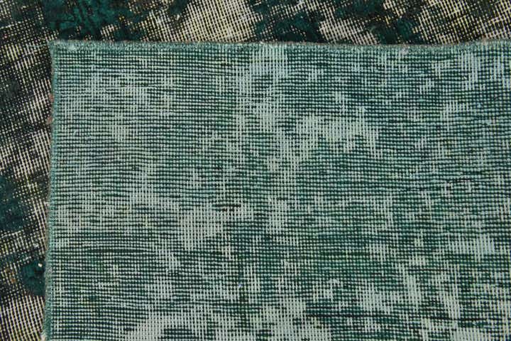 7' 10 x 9' Hand Knotted Ultra Vintage Persian Wool Square Rug