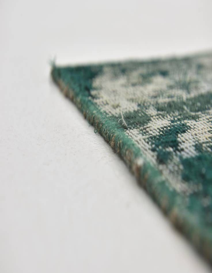 Detail image of 7' 10 x 9'  Hand Knotted Ultra Vintage Persian Wool Square Rug