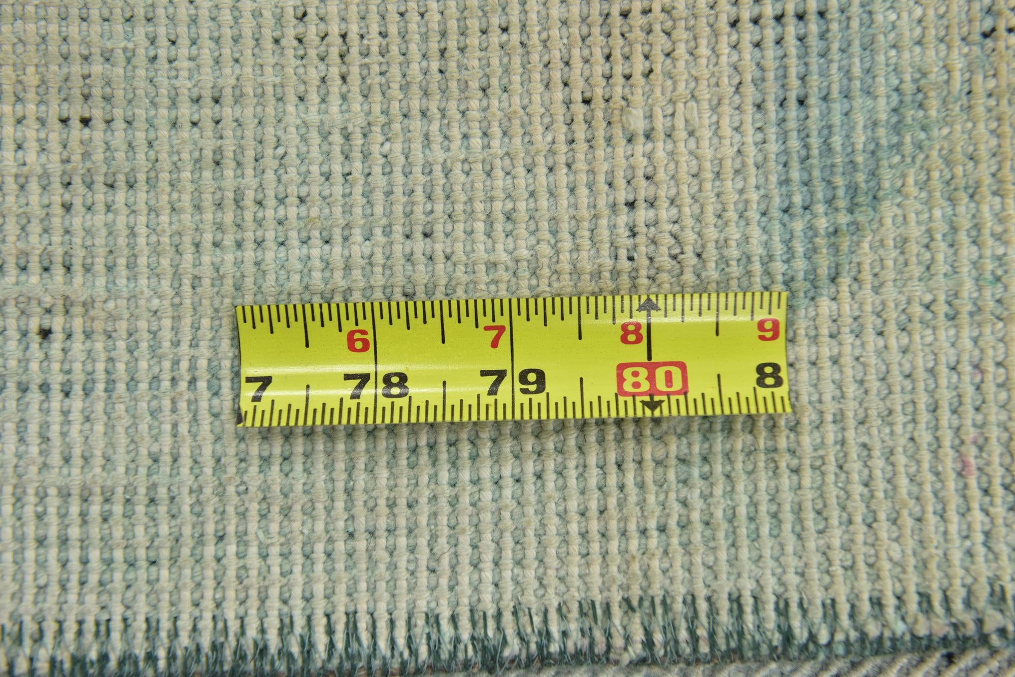 4' x 4' 3 Hand Knotted Ultra Vintage Persian Wool Square Rug