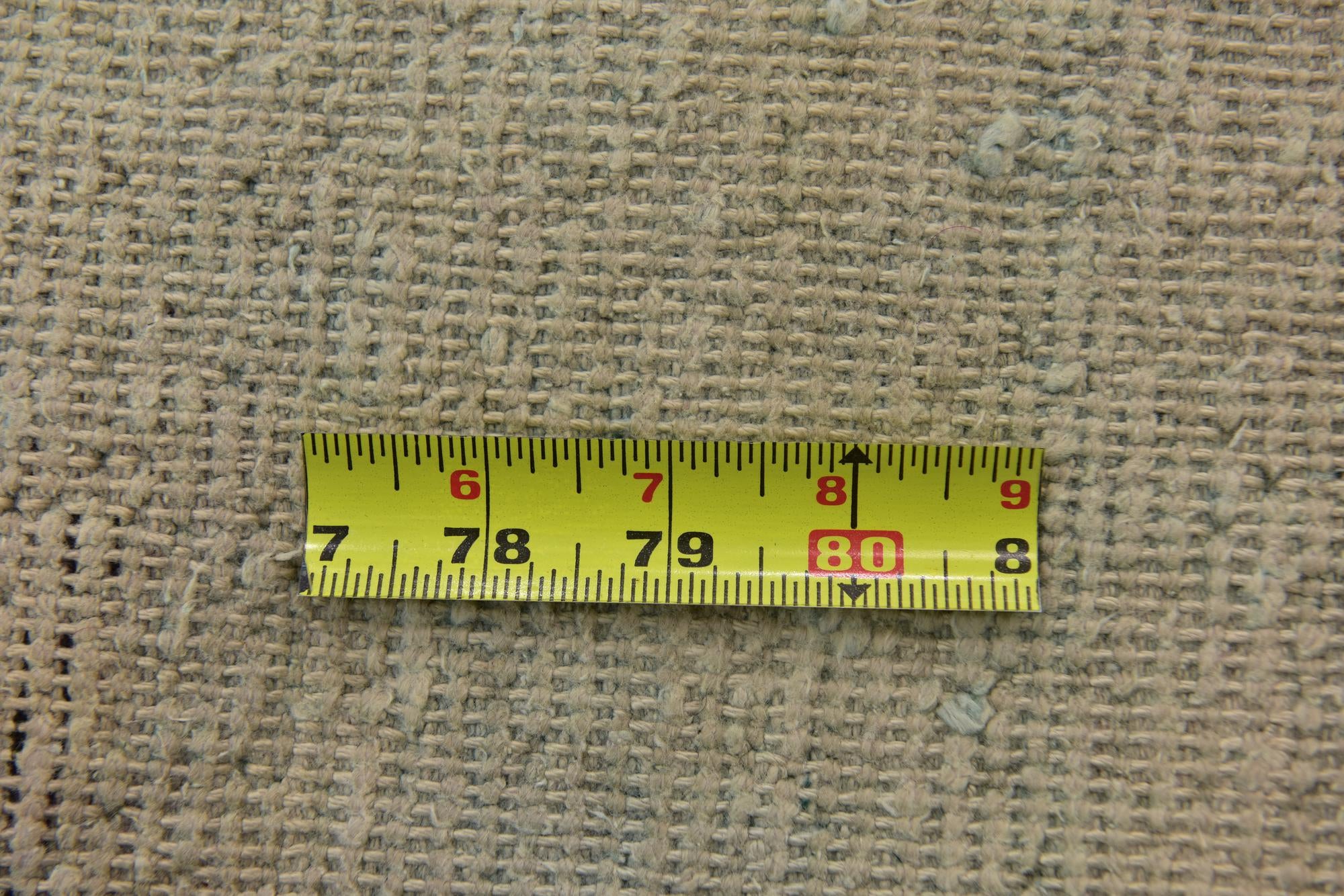 5' 8 x 6' 5 Hand Knotted Ultra Vintage Persian Wool Square Rug