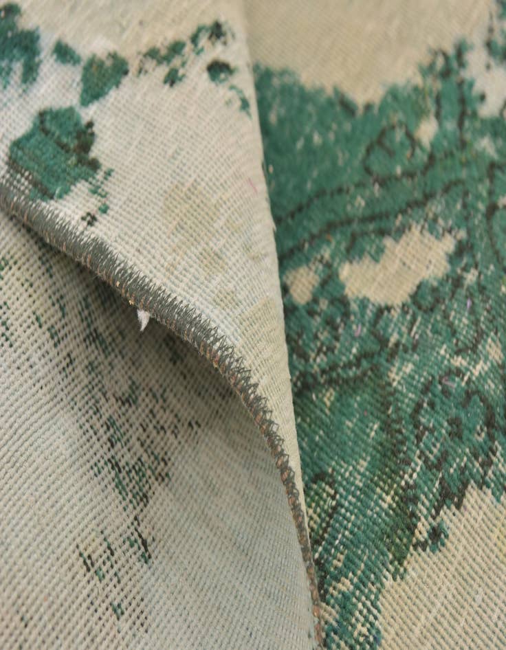 Detail image of 8' 8 x 9' 5  Hand Knotted Ultra Vintage Persian Wool Square Rug