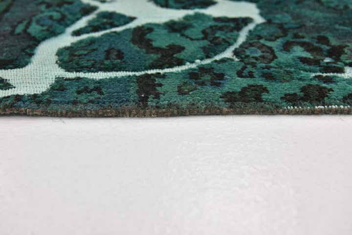 5' 5 x 6' 3 Hand Knotted Ultra Vintage Persian Wool Square Rug