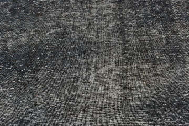 8' 9 x 8' 10 Hand Knotted Ultra Vintage Persian Wool Square Rug