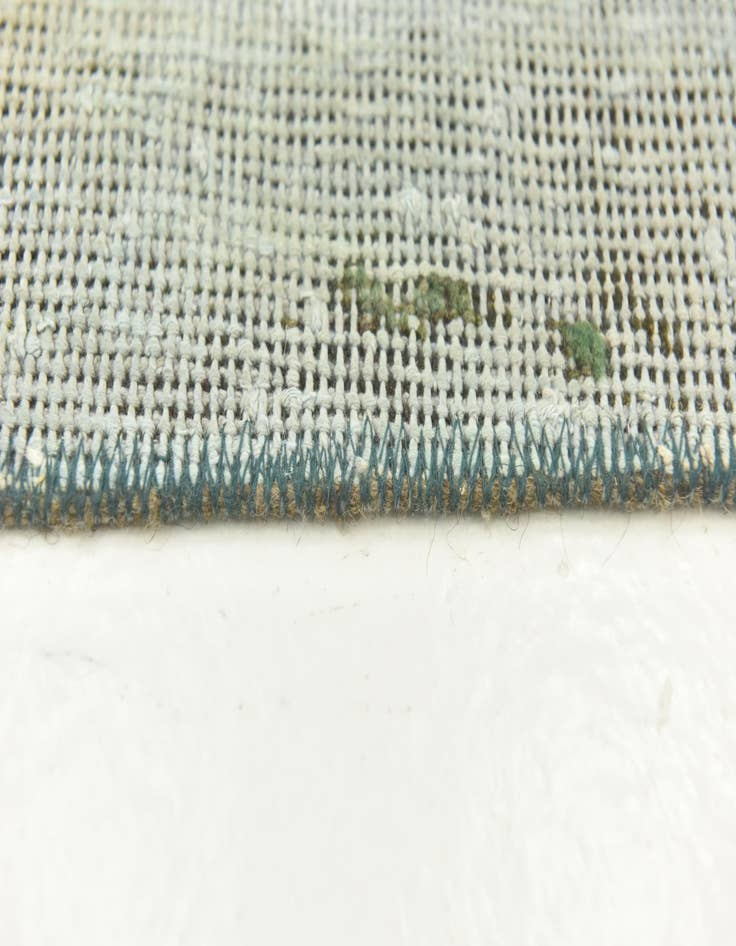 Detail image of 5' 9 x 6' 2  Hand Knotted Ultra Vintage Persian Wool Square Rug