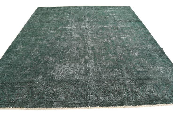 Detail image of 9' 8 x 10' 10 Hand Knotted Ultra Vintage Persian Wool Square Rug