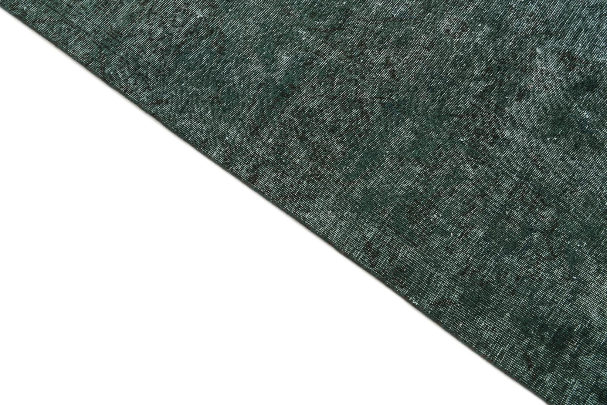 9' 8 x 10' 10 Hand Knotted Ultra Vintage Persian Wool Square Rug