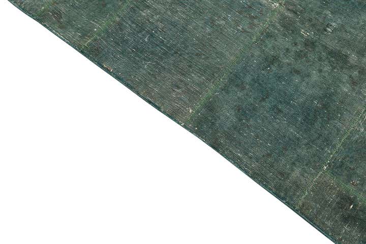 7' 3 x 8' 3 Hand Knotted Ultra Vintage Persian Wool Square Rug