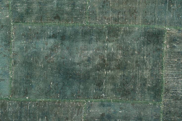 Detail image of 7' 3 x 8' 3 Hand Knotted Ultra Vintage Persian Wool Square Rug