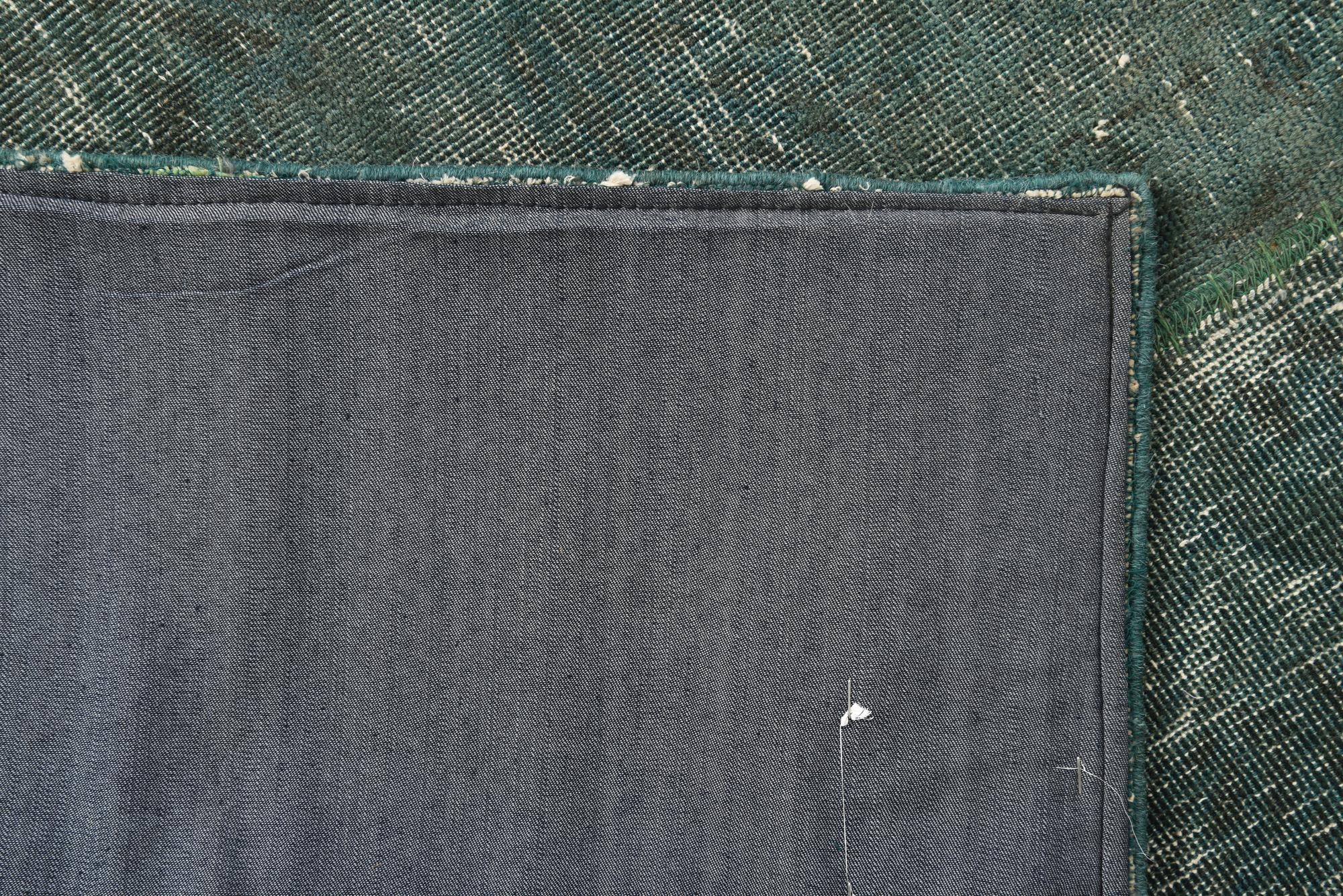 220cm x 250cm anudado a mano Ultra Vintage Alfombra Persa Lana Cuadrado