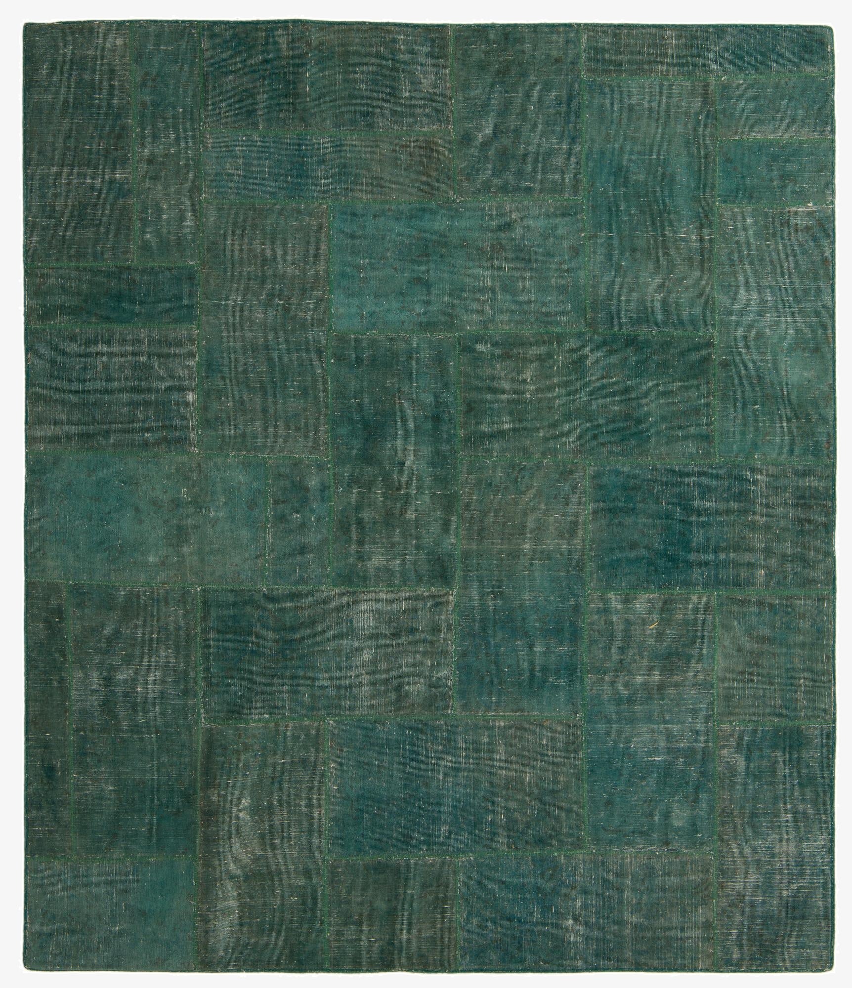 7' 3 x 8' 3  Hand Knotted Ultra Vintage Persian Wool Square Rug