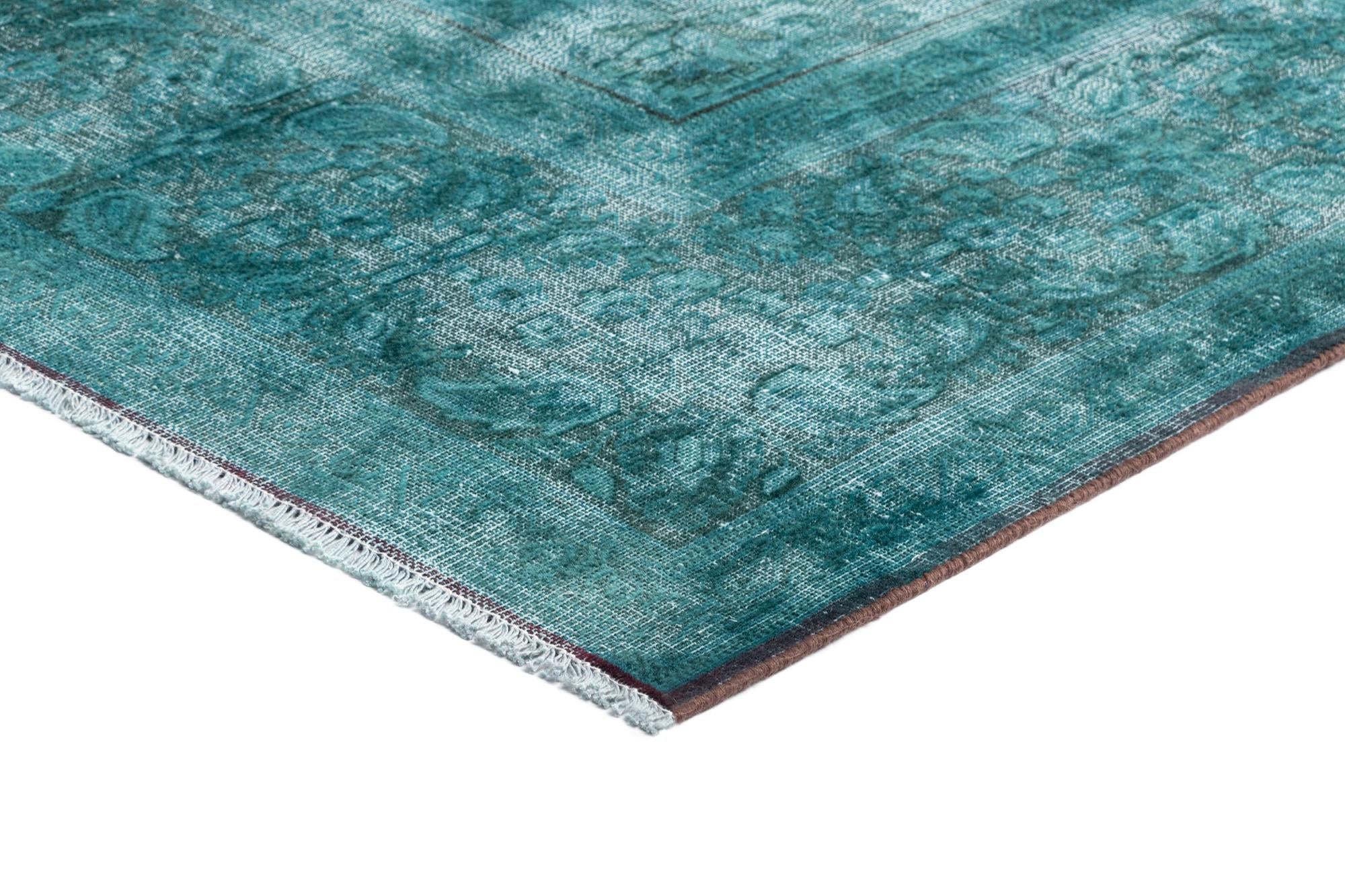 9' 3 x 9' 7 Vintage Royal Wool Square Rug