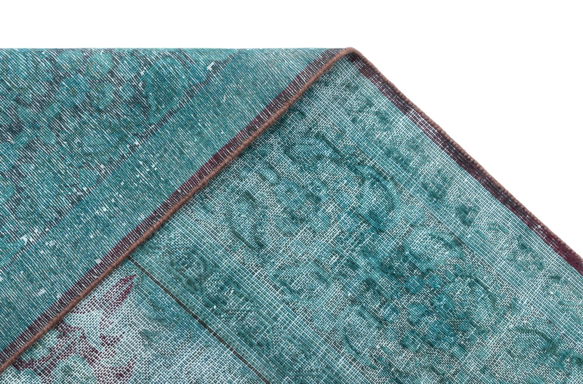 9' 3 x 9' 7 Vintage Royal Wool Square Rug