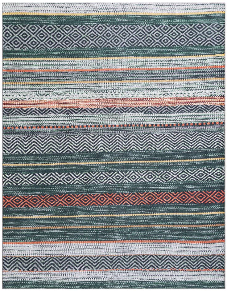 Detail image of 7' 10 x 7' 10 Washable Yara Square Rug