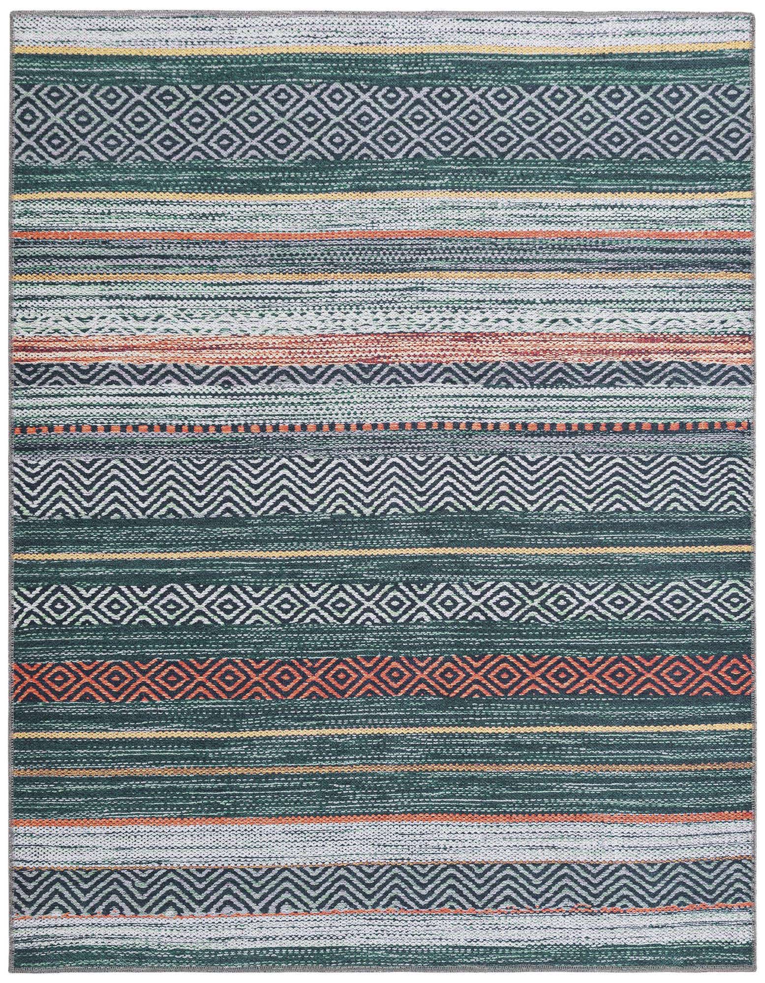 5' x 5' Washable Yara Square Rug