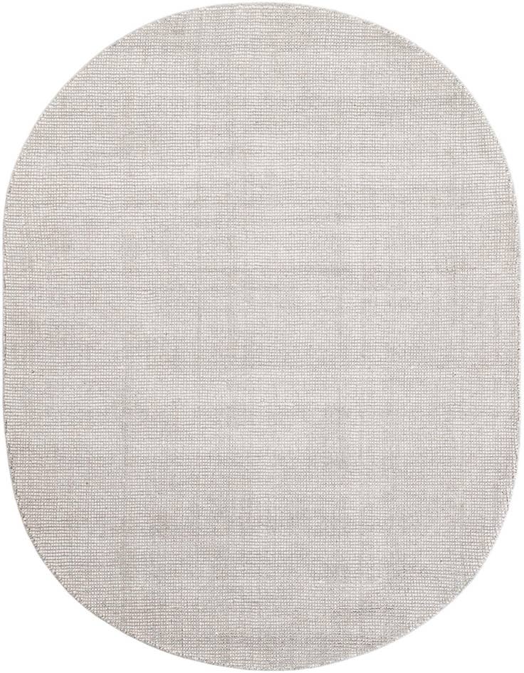Detail image of 4' 1 x 6' 1 Hand Woven Jill Zarin English Manor Wool Oval Rug