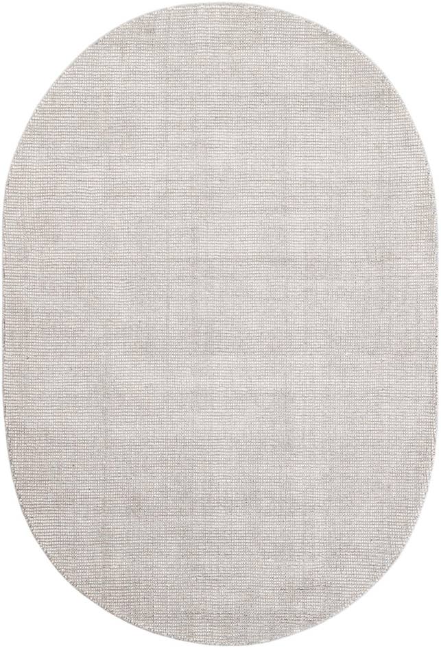 Detail image of 4' 1 x 6' 1 Hand Woven Jill Zarin English Manor Wool Oval Rug