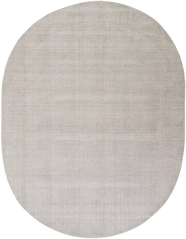 Detail image of 6' 1 x 9' Hand Woven Jill Zarin English Manor Wool Oval Rug