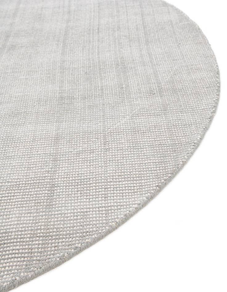 Detail image of 4' 1 x 4' 1 Hand Woven Jill Zarin English Manor Farmhouse Wool Round Rug
