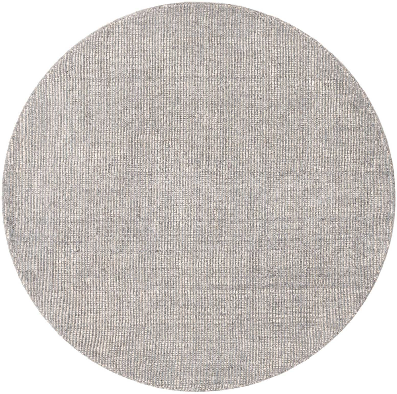 4' 1 x 4' 1 Hand Woven Jill Zarin English Manor Farmhouse Wool Round Rug